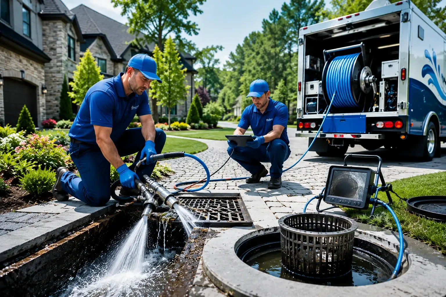 Local outdoor drain cleaning professionals in Kinderhook, IL